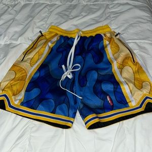 Collect and select X Aaron Kai Warriors collaboration basketball shorts